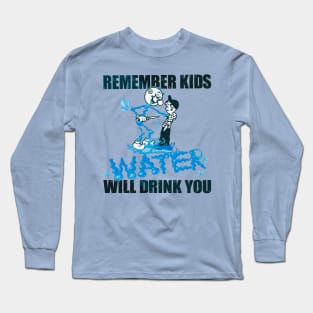 CIPS Vintage Ad - water will drink you. reddy kilowat Long Sleeve T-Shirt